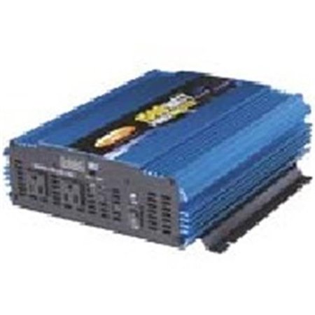 Power Bright Power Inverter, Modified Sine Wave, 3,000 W Peak, 1,500 W Continuous, 2 Outlets PW1500-12